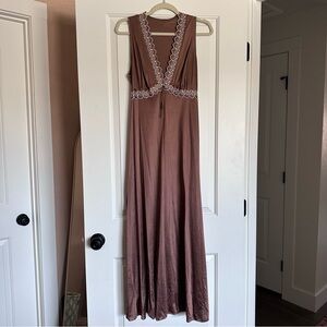 Vintage slip nightgown, S